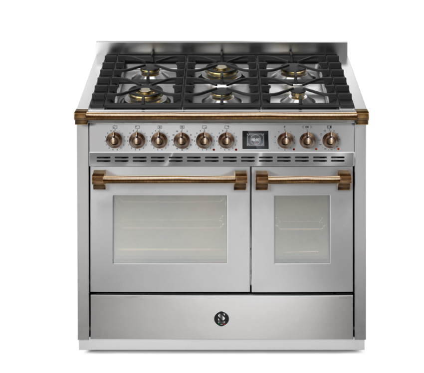 Steel Cucine Ascot 100cm Double Oven Range Cooker - AQ10SF