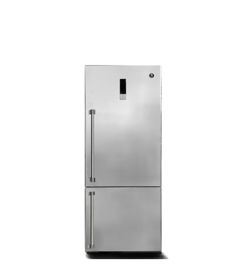 Steel Cucine Ascot 76 Combi Built In Fridge Freezer - AQFRB-7