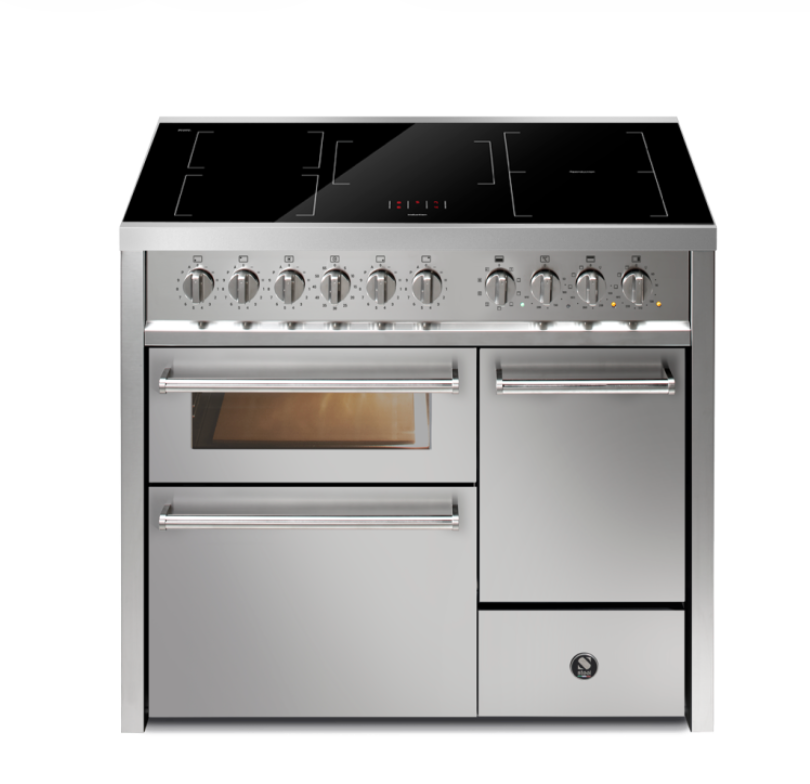 Steel Cucine Enfasi 100/3 Triple Oven Range Cooker - EQ10FFF