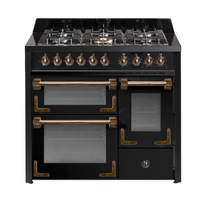 Steel Cucine Oxford 100/3 Triple Oven Range Cooker - X10FFF-6