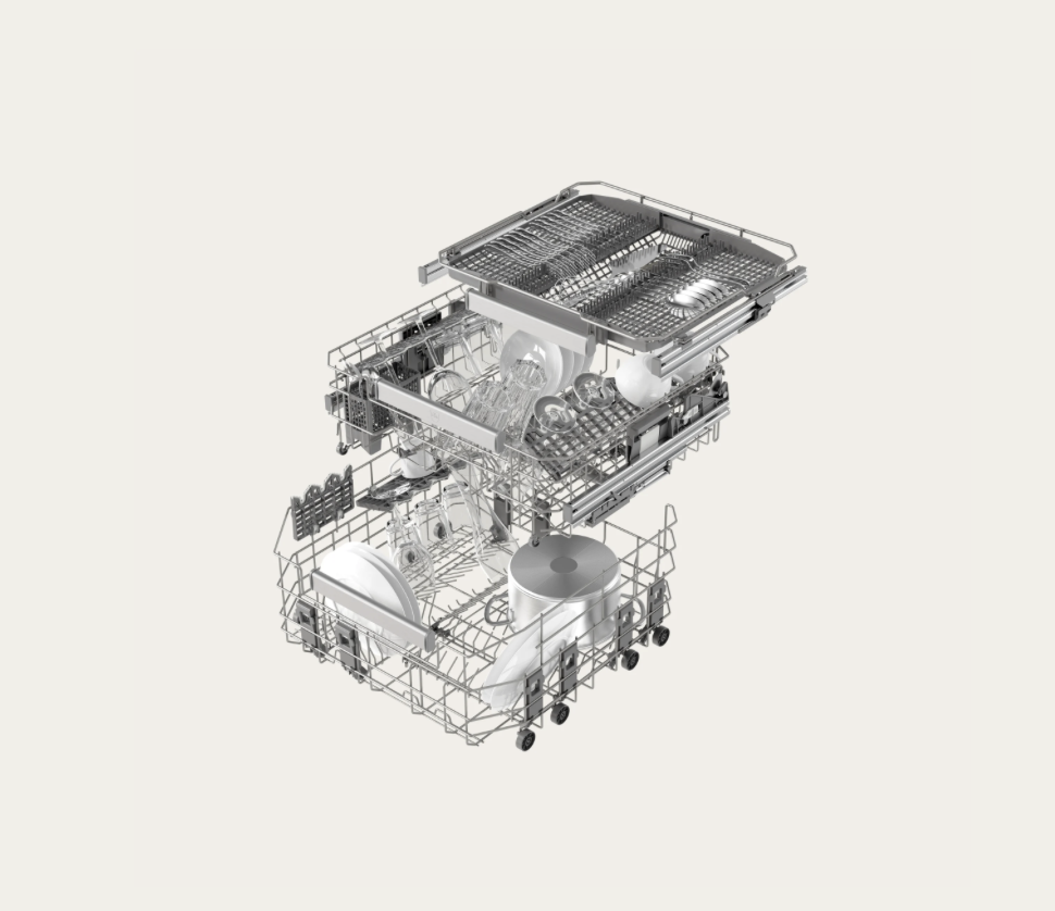 V-ZUG AdoraDish V6000 VGB Integrated Dishwasher - DWV6XC