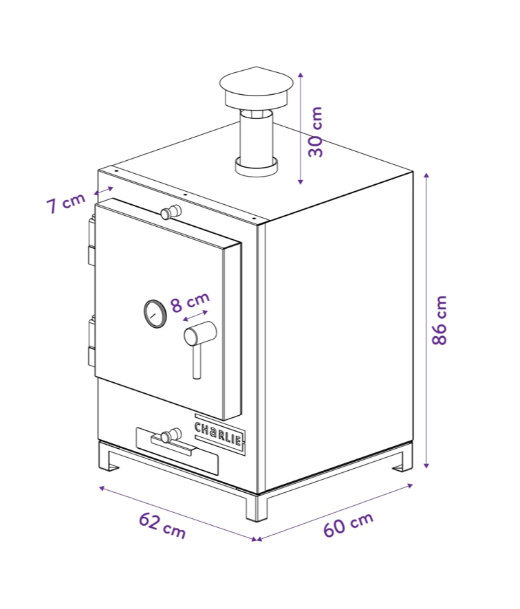 Charlie Oven Cheeky Charlie Tabletop Oven