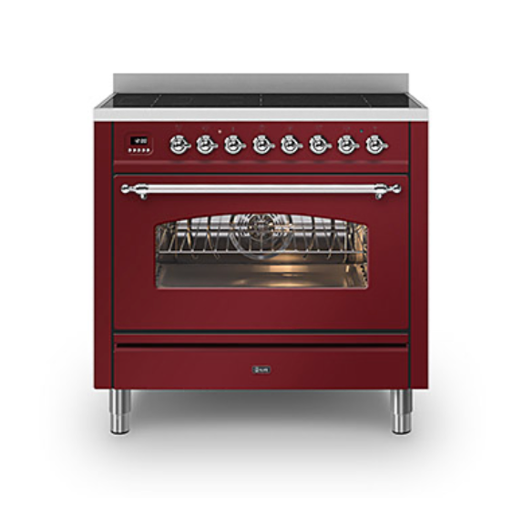 ILVE Milano 90cm Induction Range Cooker - PI096NE3