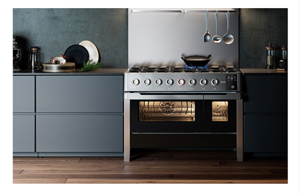 ILVE Panoramagic 120cm 8 Burner Range Cooker - PM128DS3