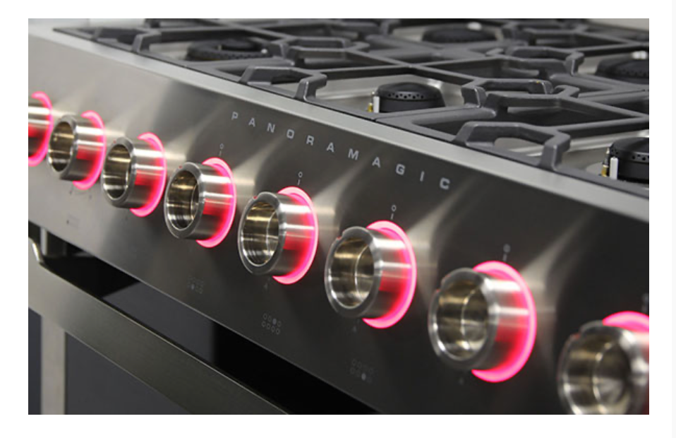 ILVE Panoramagic 120cm 8 Burner Range Cooker - PM128DS3