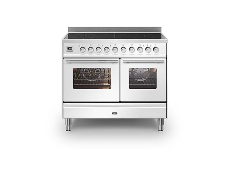 ILVE Roma 100cm Induction Double Oven Range Cooker - PDI106WE3