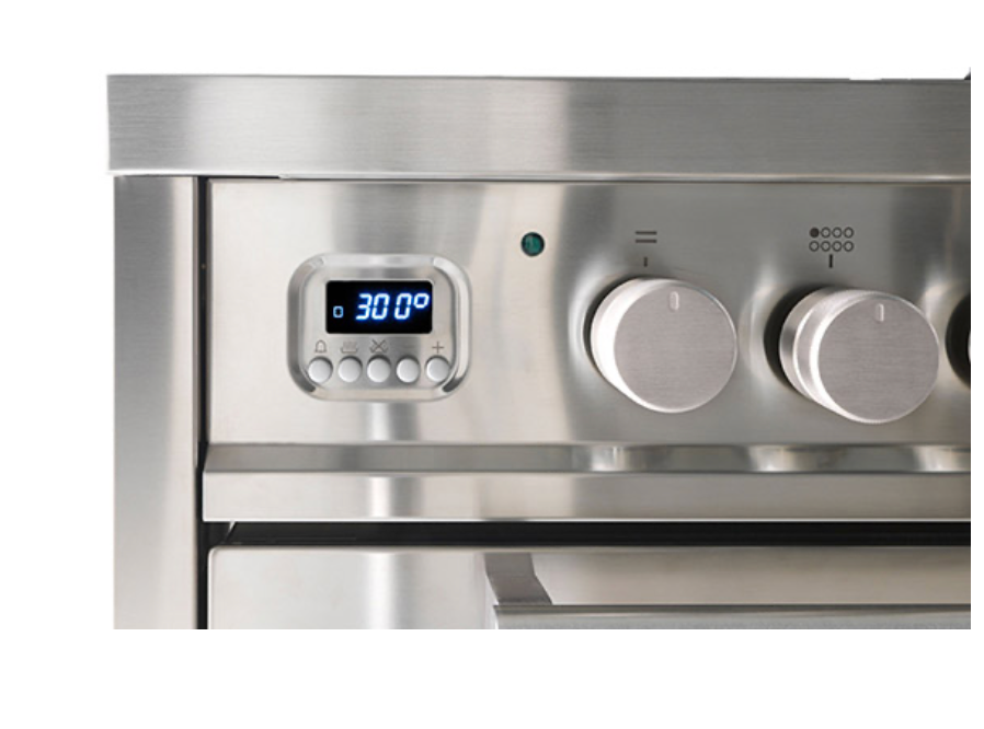 ILVE Roma 70cm 4 Burner Dual Fuel Range Cooker - P07-WE3