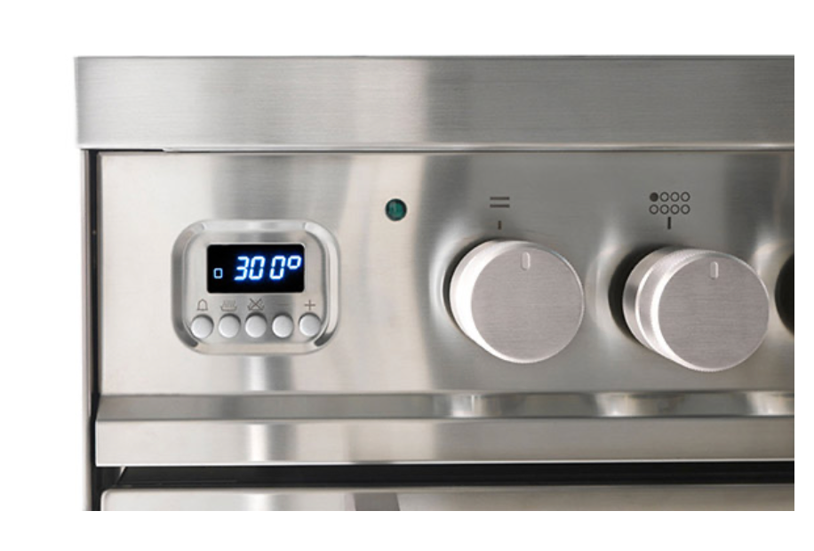ILVE Roma 100cm 6 Burner Dual Fuel Range Cooker - PD106WE3