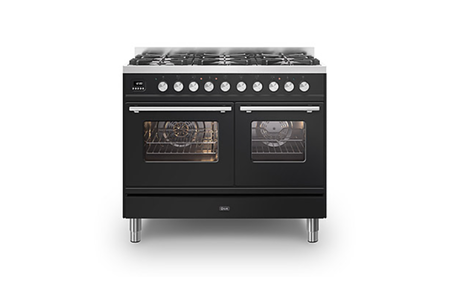 ILVE Roma 100cm 6 Burner Dual Fuel Range Cooker - PD106WE3