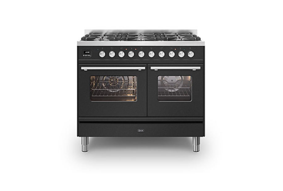 ILVE Roma 100cm 6 Burner Dual Fuel Range Cooker - PD106WE3