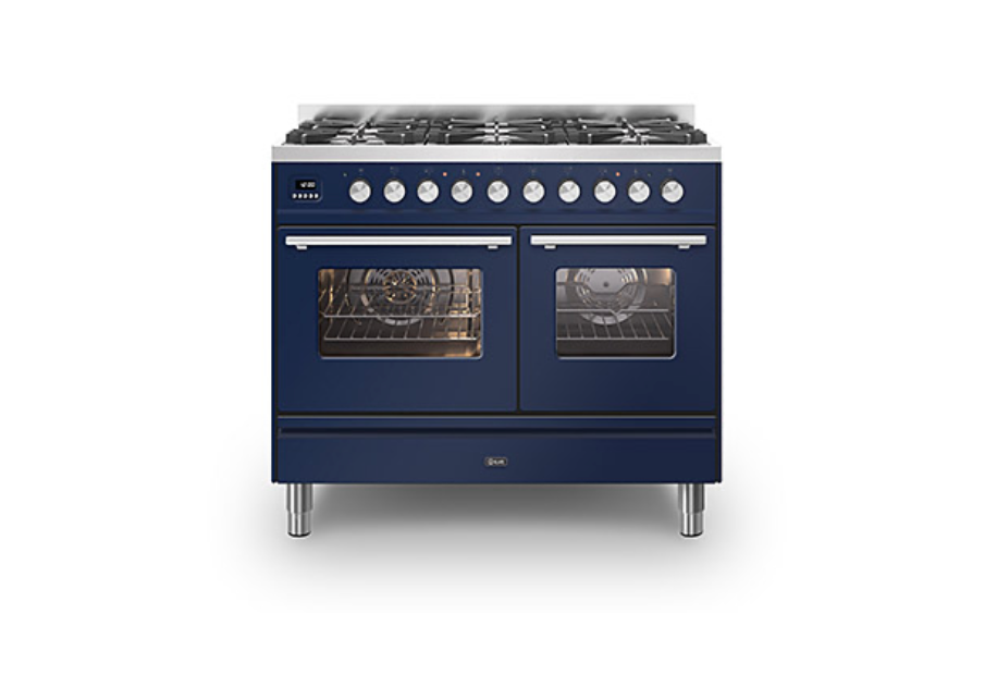 ILVE Roma 100cm 6 Burner Dual Fuel Range Cooker - PD106WE3