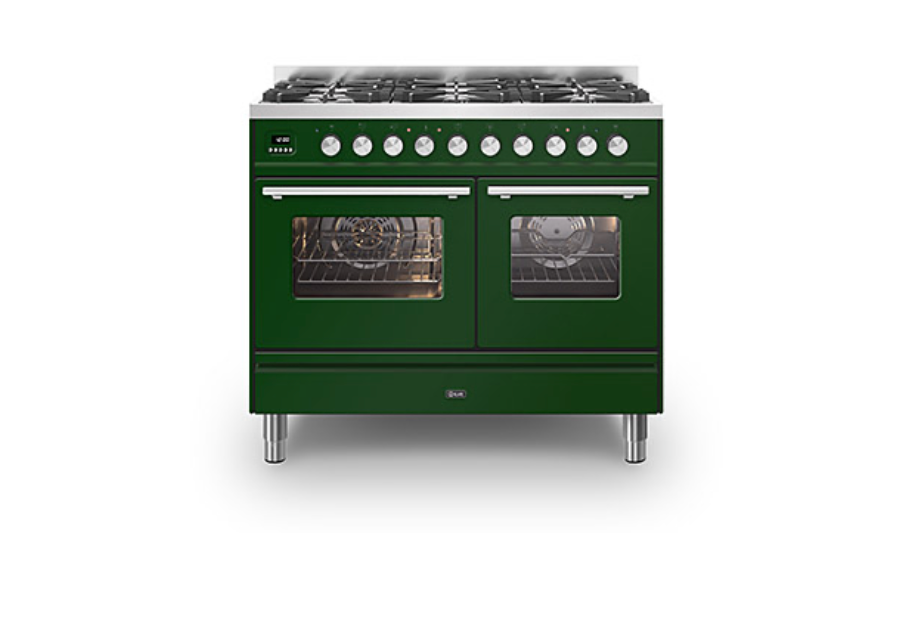 ILVE Roma 100cm 6 Burner Dual Fuel Range Cooker - PD106WE3