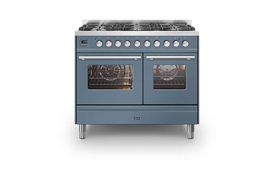 ILVE Roma 100cm 6 Burner Dual Fuel Range Cooker - PD106WE3