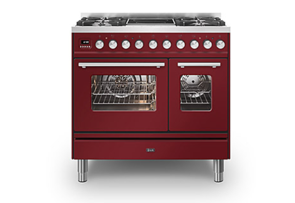 ILVE Roma 90 Twin 2-Zone Induction Range Cooker - PD09FWE3