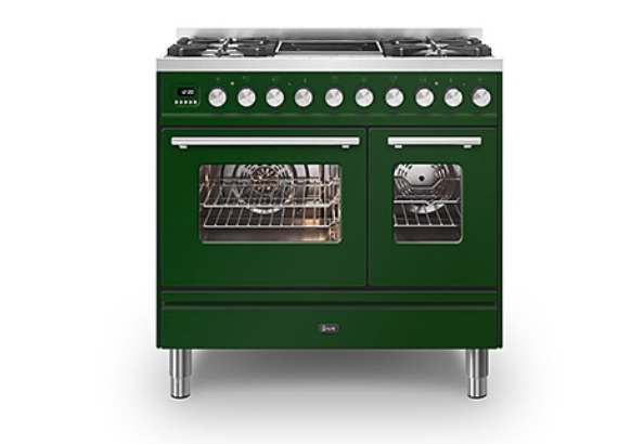 ILVE Roma 90 Twin 2-Zone Induction Range Cooker - PD09FWE3