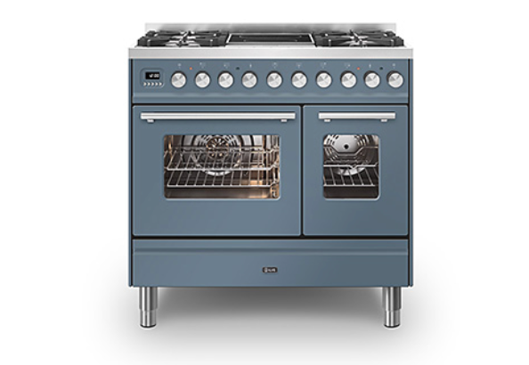 ILVE Roma 90 Twin 2-Zone Induction Range Cooker - PD09FWE3