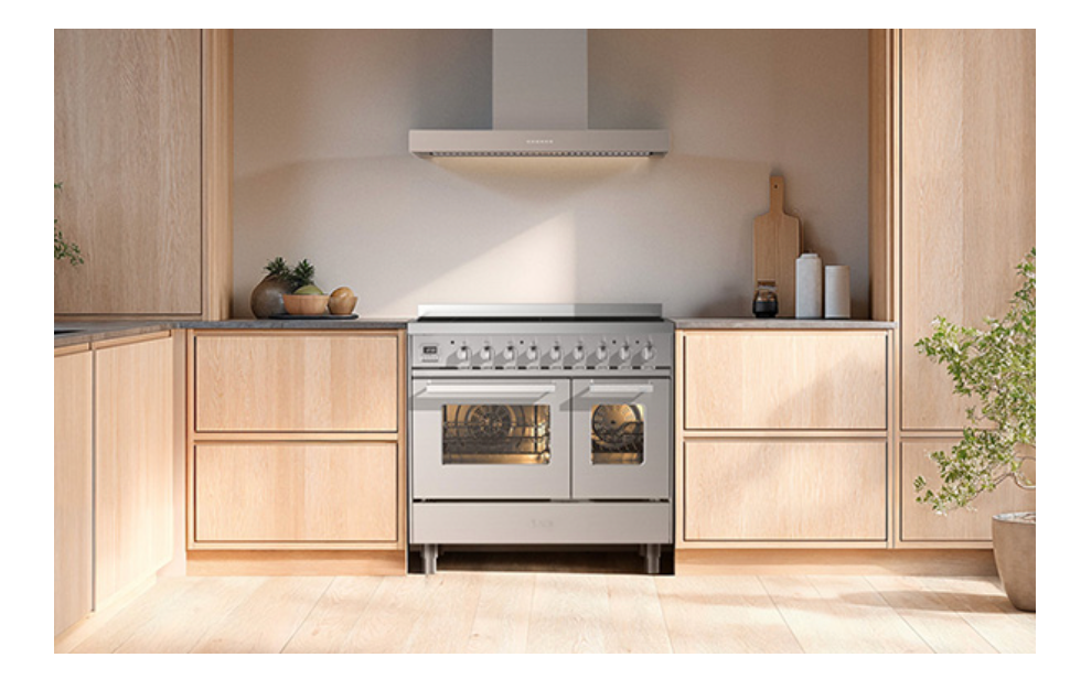 ILVE Pro-Line 90 Twin 6-Burner Range Cooker