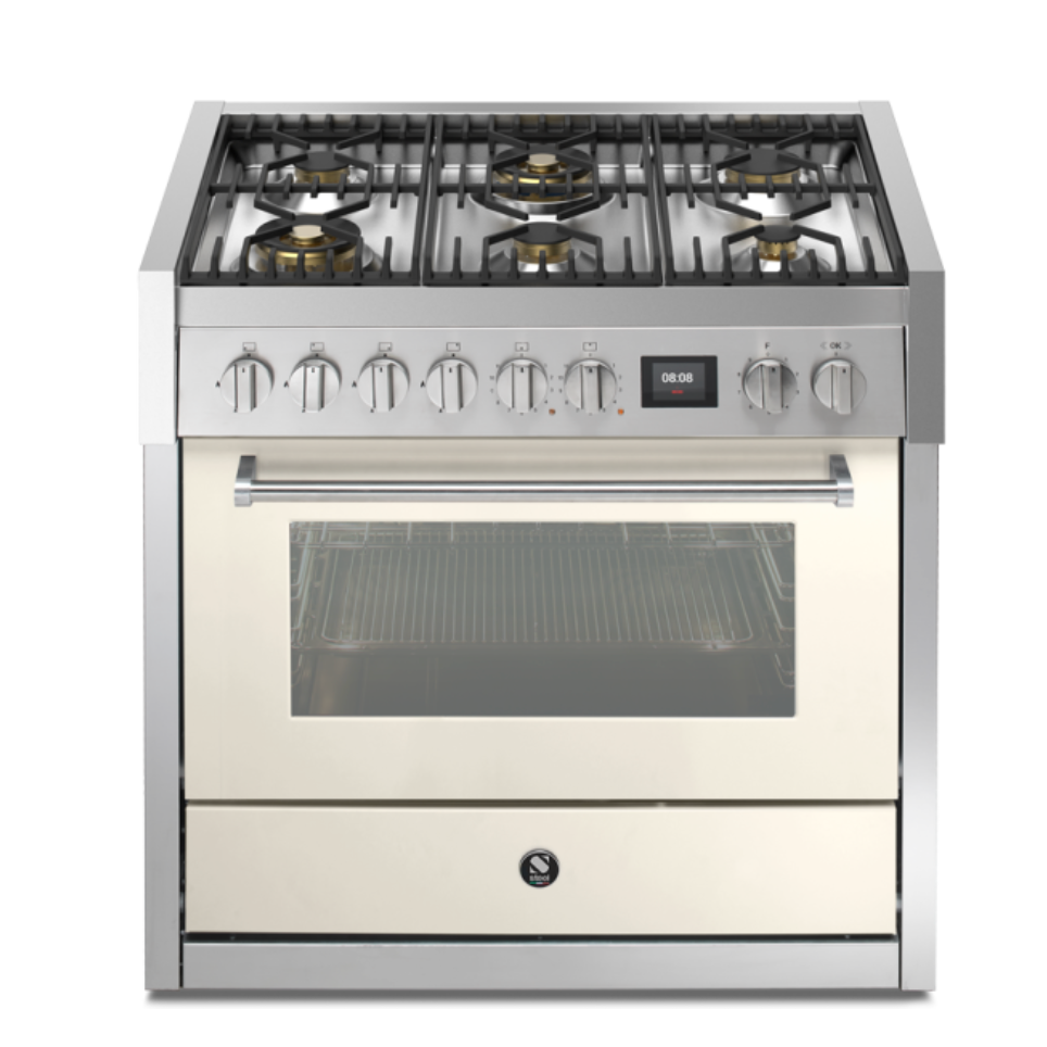 Steel Cucine Genesi 90cm Single Oven Range Cooker - GQ9S-6W