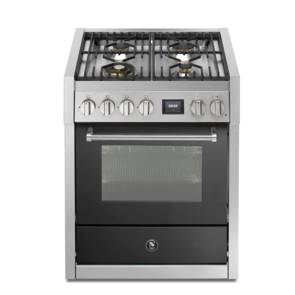 Steel Cucine Genesi 70cm Single Oven Range Cooker - GQ7S-4