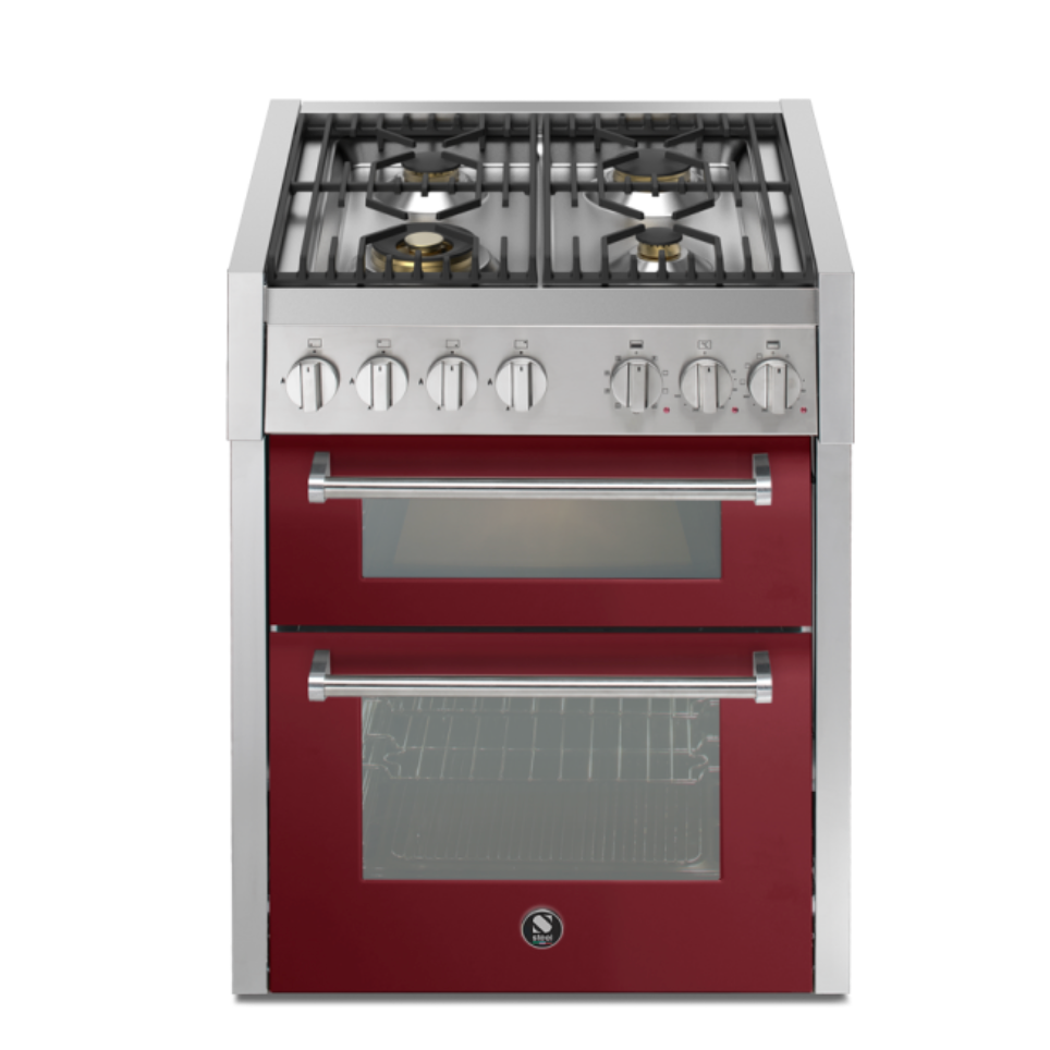 Steel Cucine Genesi 70/2 Double Oven Range Cooker - GQ7SF-4