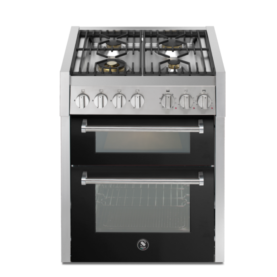 Steel Cucine Genesi 70/2 Double Oven Range Cooker - GQ7SF-4