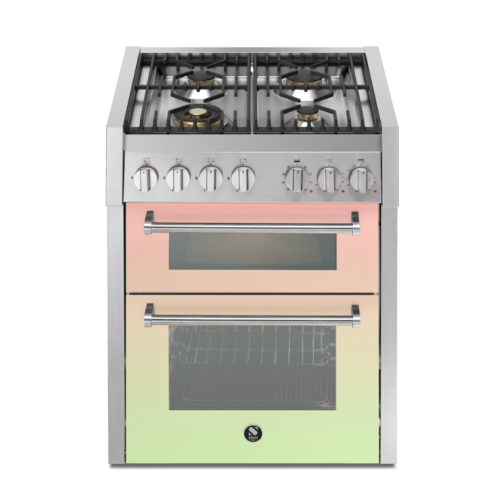 Steel Cucine Genesi 70/2 Double Oven Range Cooker - GQ7SF-4