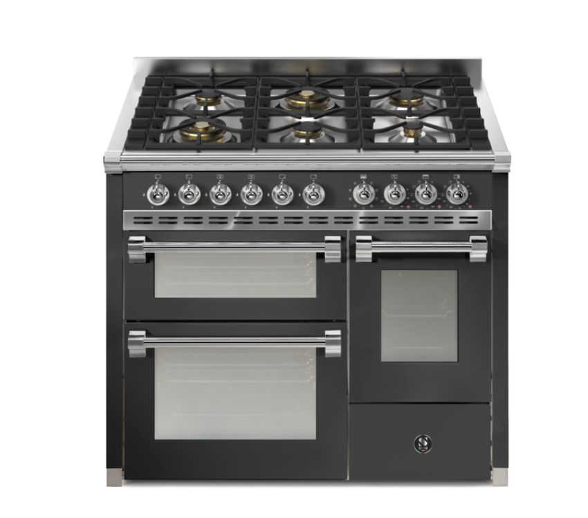 Steel Cucine Ascot 100/3 Triple Oven Range Cooker - AQ10SFF
