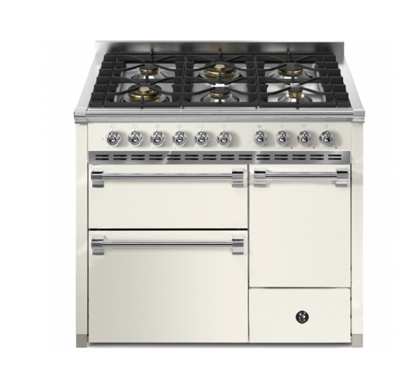 Steel Cucine Ascot 100/3 Triple Oven Solid Door Range Cooker - AQ10SFF-D