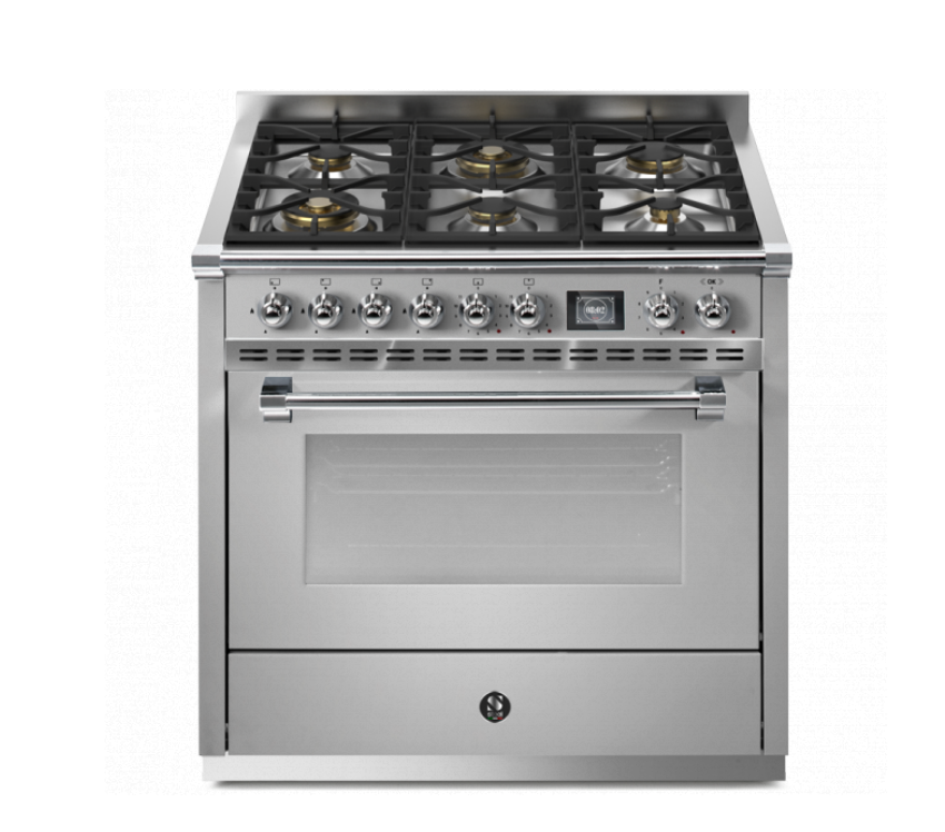 Steel Cucine Ascot 90cm Single Oven Range Cooker - AQ9S-6W