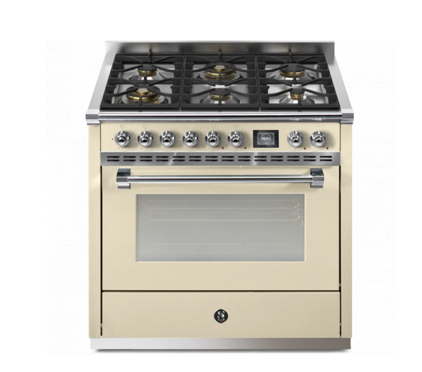 Steel Cucine Ascot 90cm Single Oven Range Cooker - AQ9S-6W