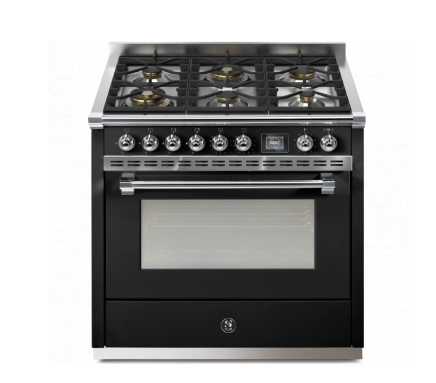 Steel Cucine Ascot 90cm Single Oven Range Cooker - AQ9S-6W