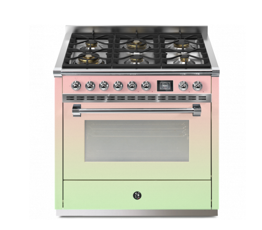 Steel Cucine Ascot 90cm Single Oven Range Cooker - AQ9S-6W