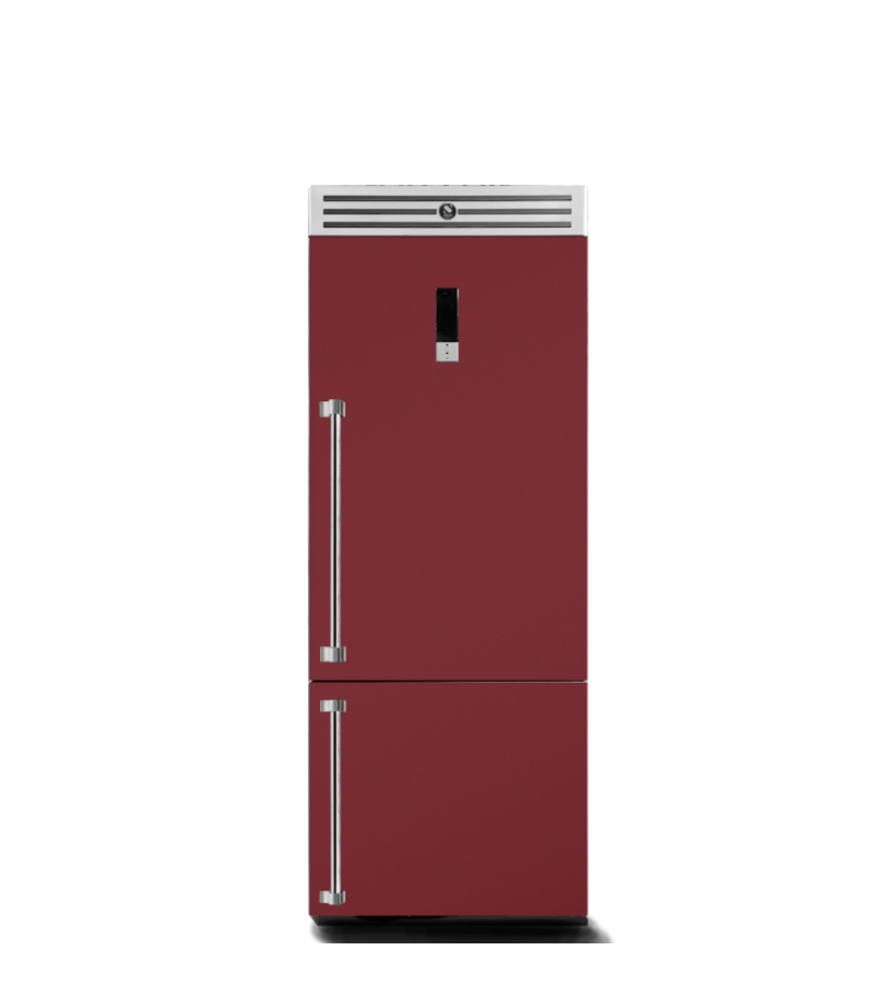 Steel Cucine Ascot 76 Combi Free Standing Fridge Freezer - AQFR-7