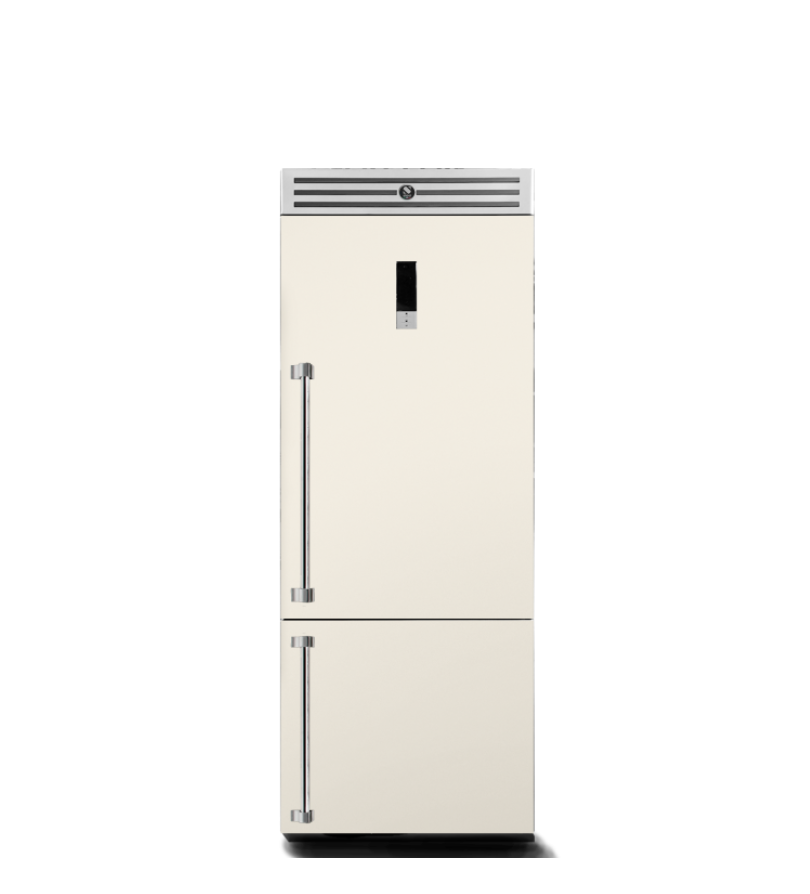Steel Cucine Ascot 76 Combi Free Standing Fridge Freezer - AQFR-7