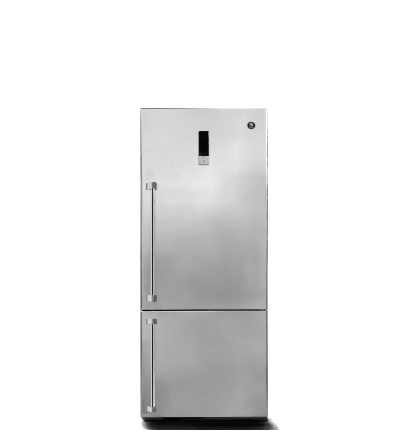 Steel Cucine Ascot 76 Combi Built In Fridge Freezer - AQFRB-7