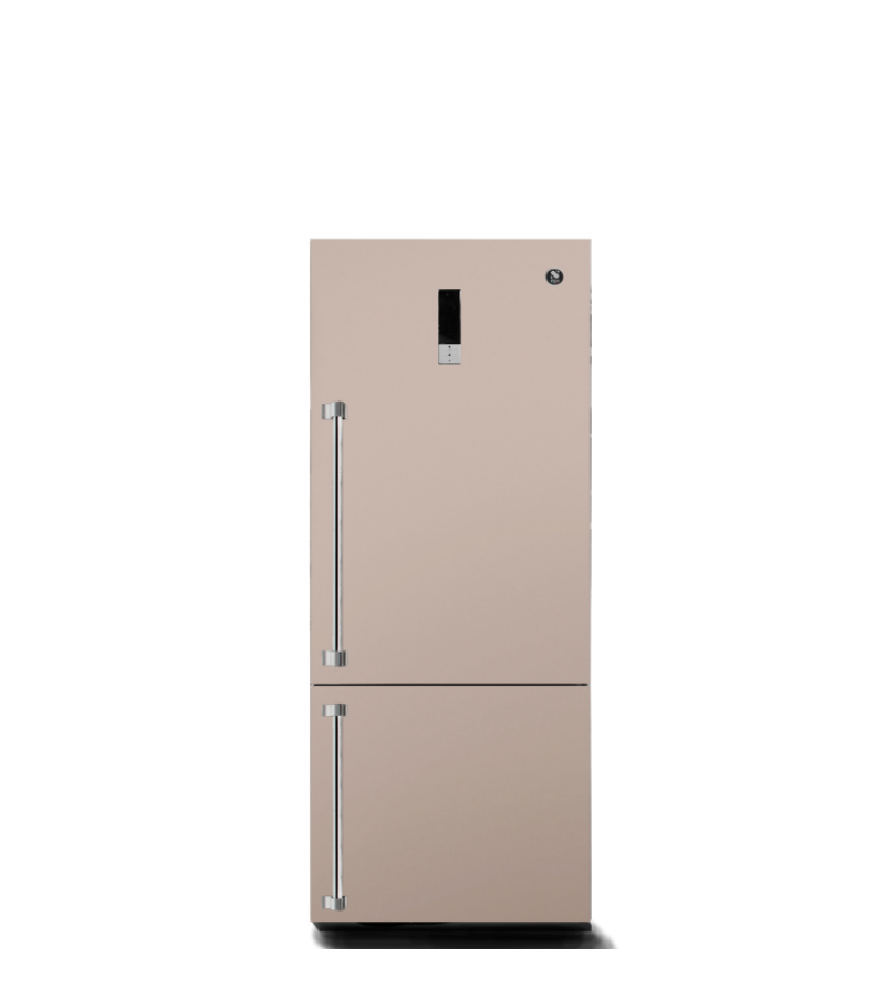 Steel Cucine Ascot 76 Combi Built In Fridge Freezer - AQFRB-7