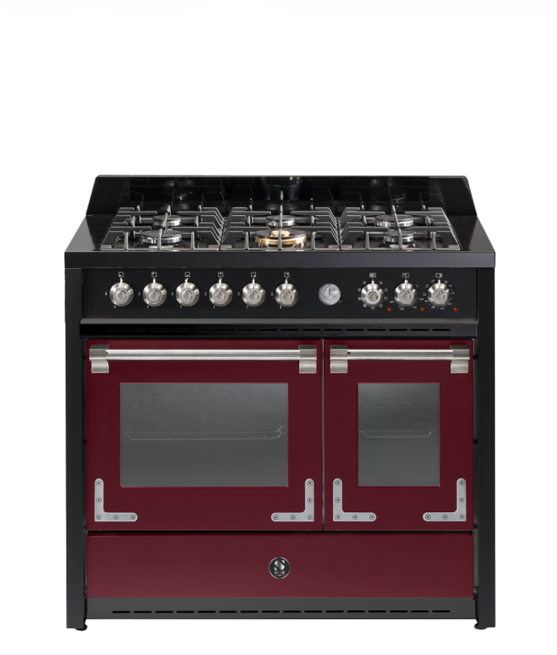 Steel Cucine Oxford 100cm Double Oven Range Cooker - X10FF-6