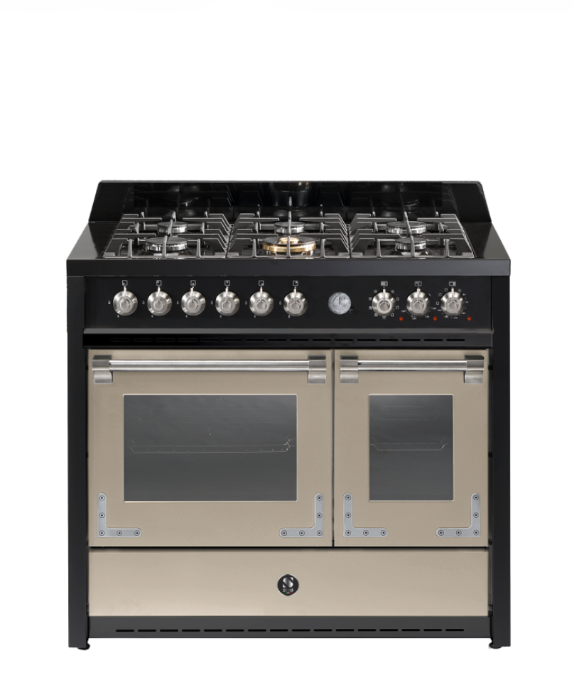 Steel Cucine Oxford 100cm Double Oven Range Cooker - X10FF-6