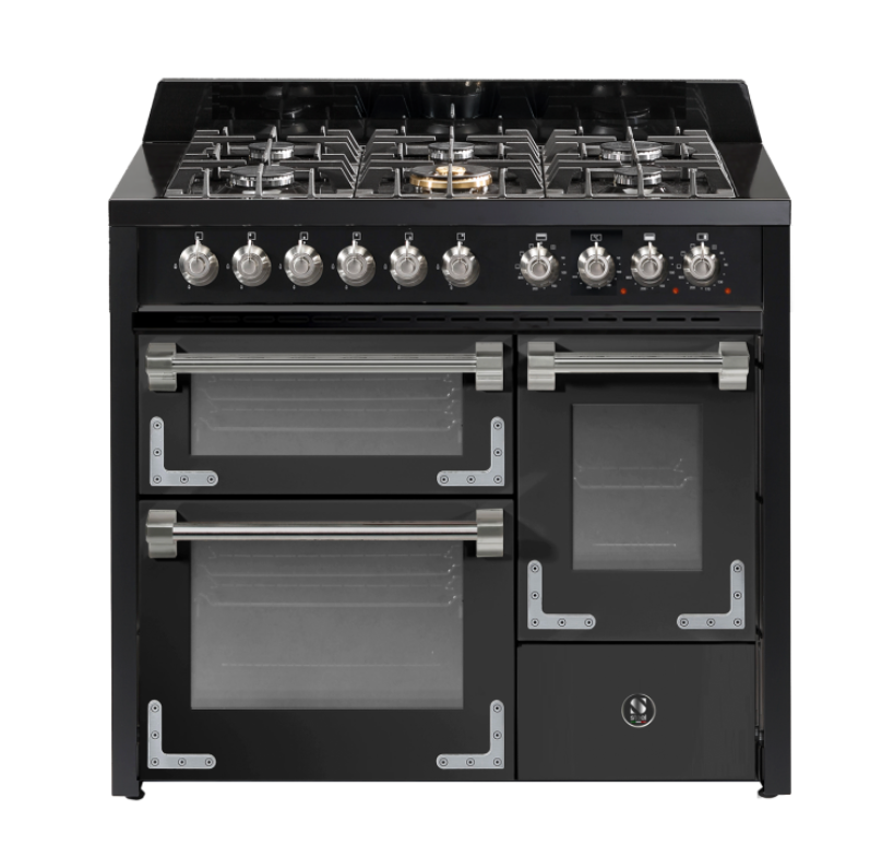Steel Cucine Oxford 100/3 Triple Oven Range Cooker - X10FFF-6