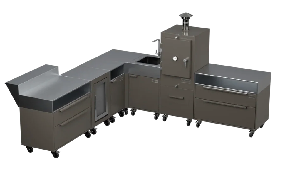 Charlie Oven L-Shape Kitchen L4