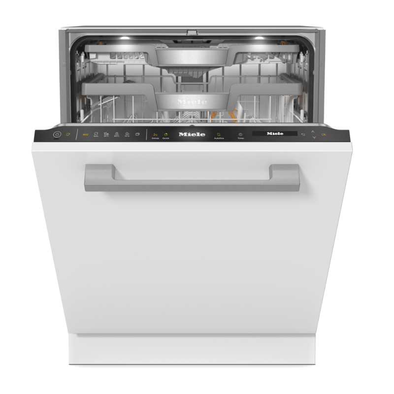 Miele Fully integrated dishwashers Platinum G 7760 SCVi AutoDos Obsidian Black