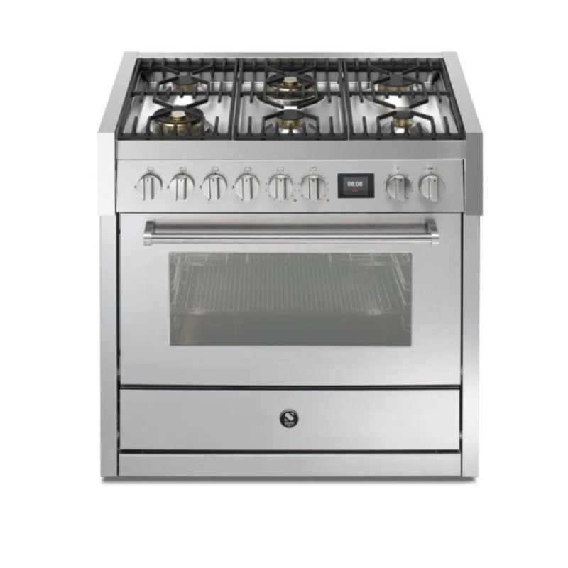 Steel Cucine Genesi 90cm Single Oven Range Cooker - GQ9S-6W