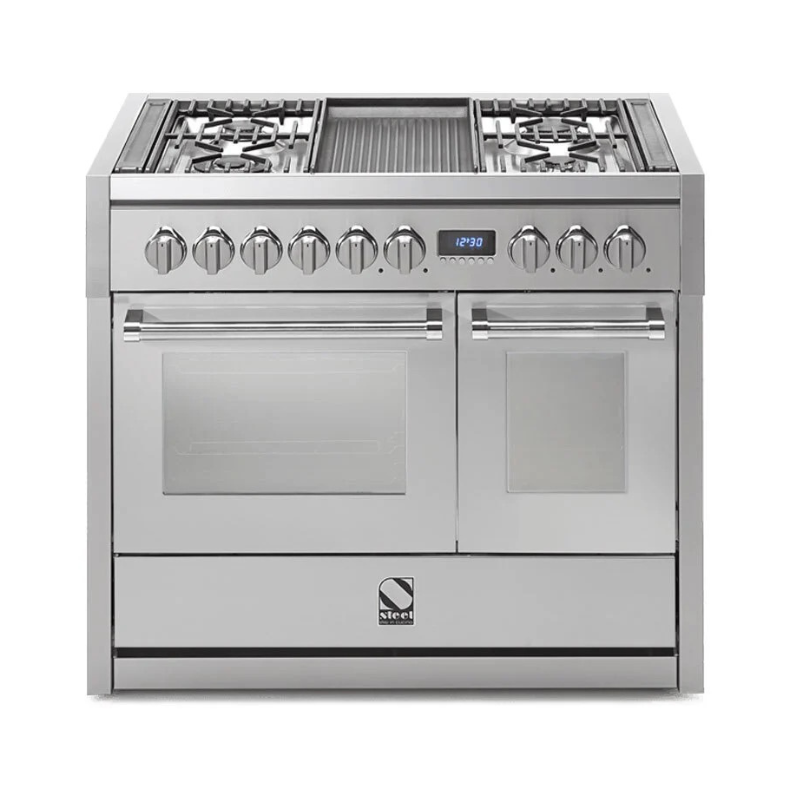 Steel Cucine Genesi 100cm Double Oven Range Cooker - GQ10SF-6W