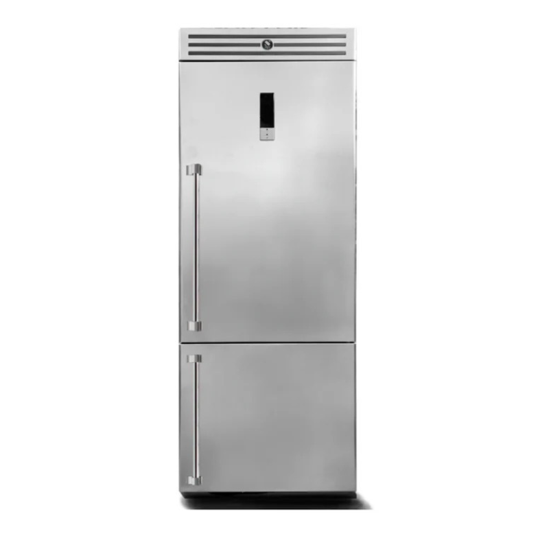 Steel Cucine Ascot 76 Combi Free Standing Fridge Freezer - AQFR-7