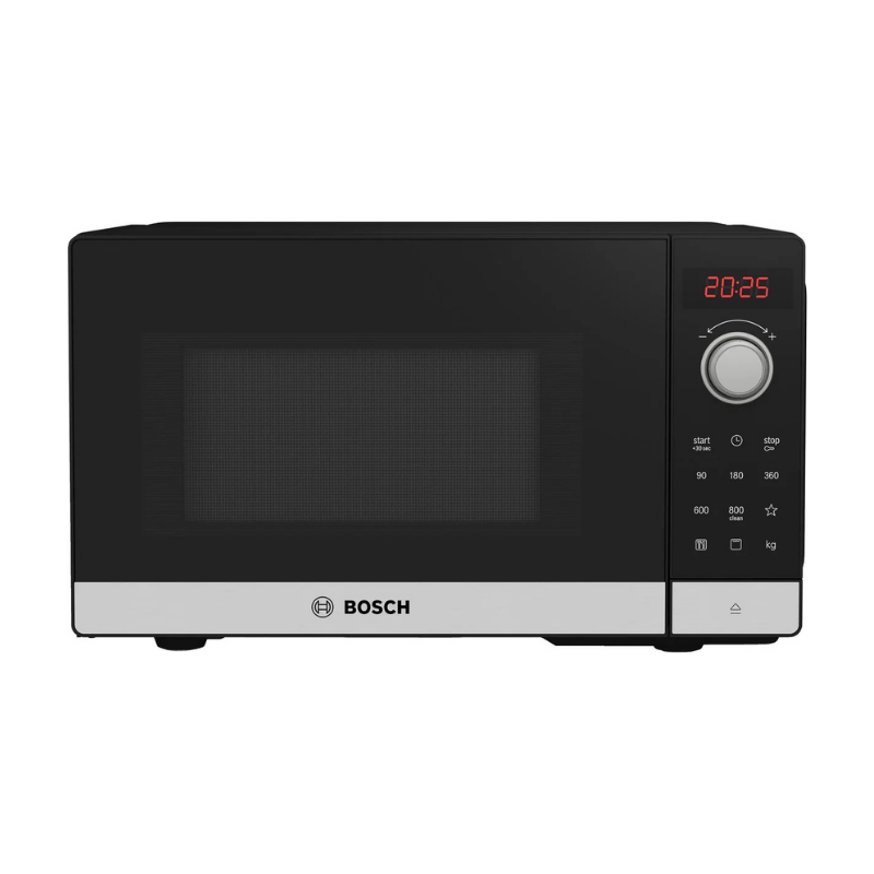 Bosch Series 2 Freestanding microwave with grill 44 x 26 cm Stainless steel - FEL023MS2B