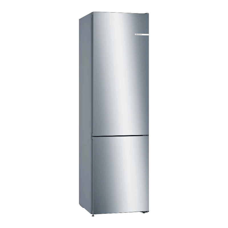 Bosch Series 4 Free-standing fridge-freezer Stainless steel look - KGN392LEBG