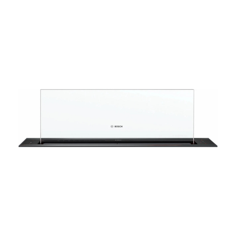 Bosch Series 8 Downdraft hood 80 cm clear glass, Black - DDW88MM60B