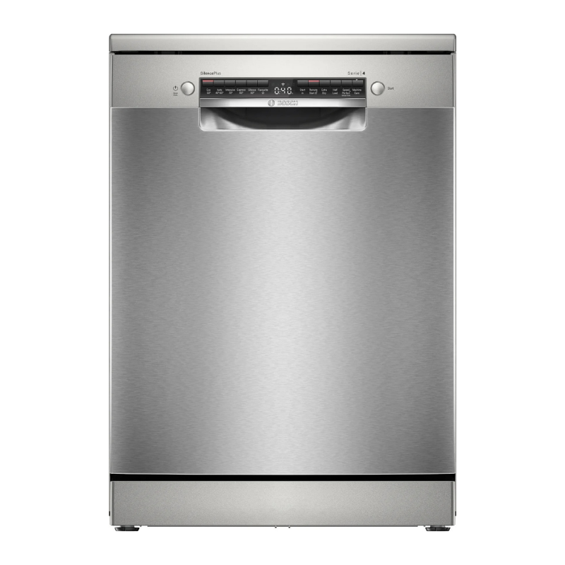 Bosch Series 4 Free-standing dishwasher 60 cm Brushed steel anti-fingerprint - SMS4EKI06G