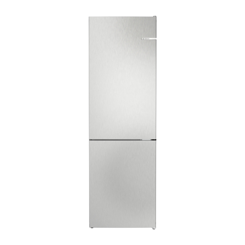 Bosch Series 4 Free-standing fridge-freezer Stainless steel look - KGN362LDFG