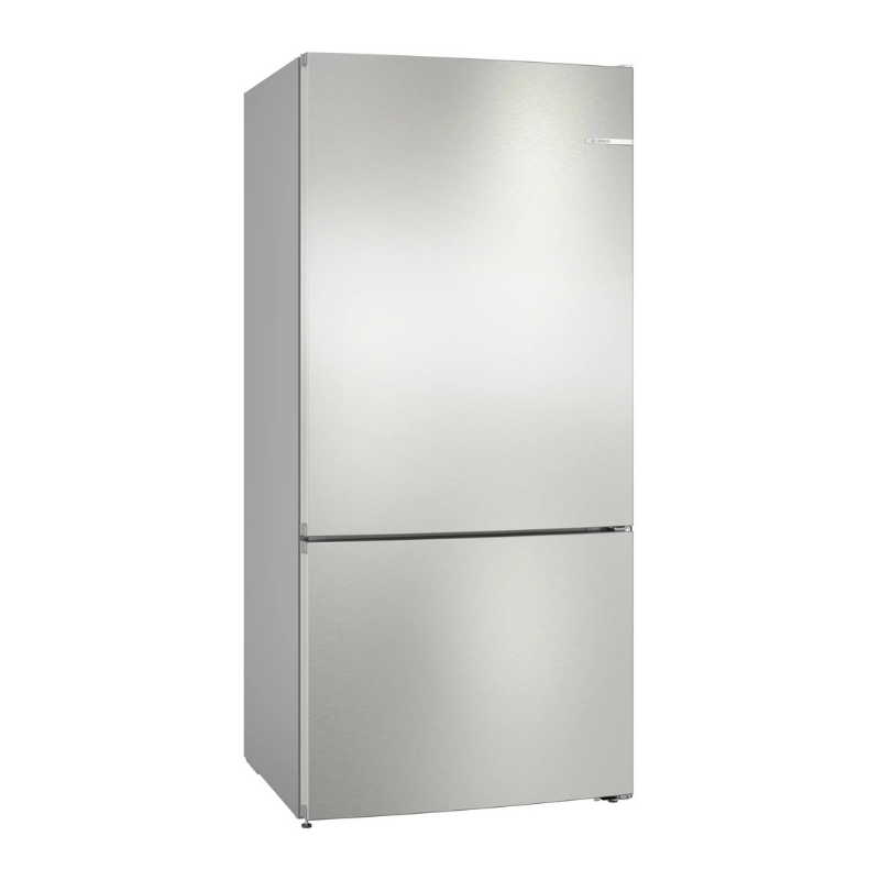 Bosch Series 4 Free-standing fridge-freezer with freezer at bottom 186 x 86 cm Stainless steel - KGN86VIEAG